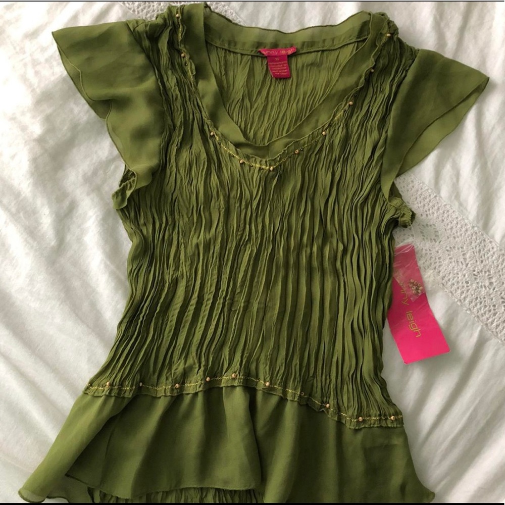 Vintage Sunny Leigh Sage Top